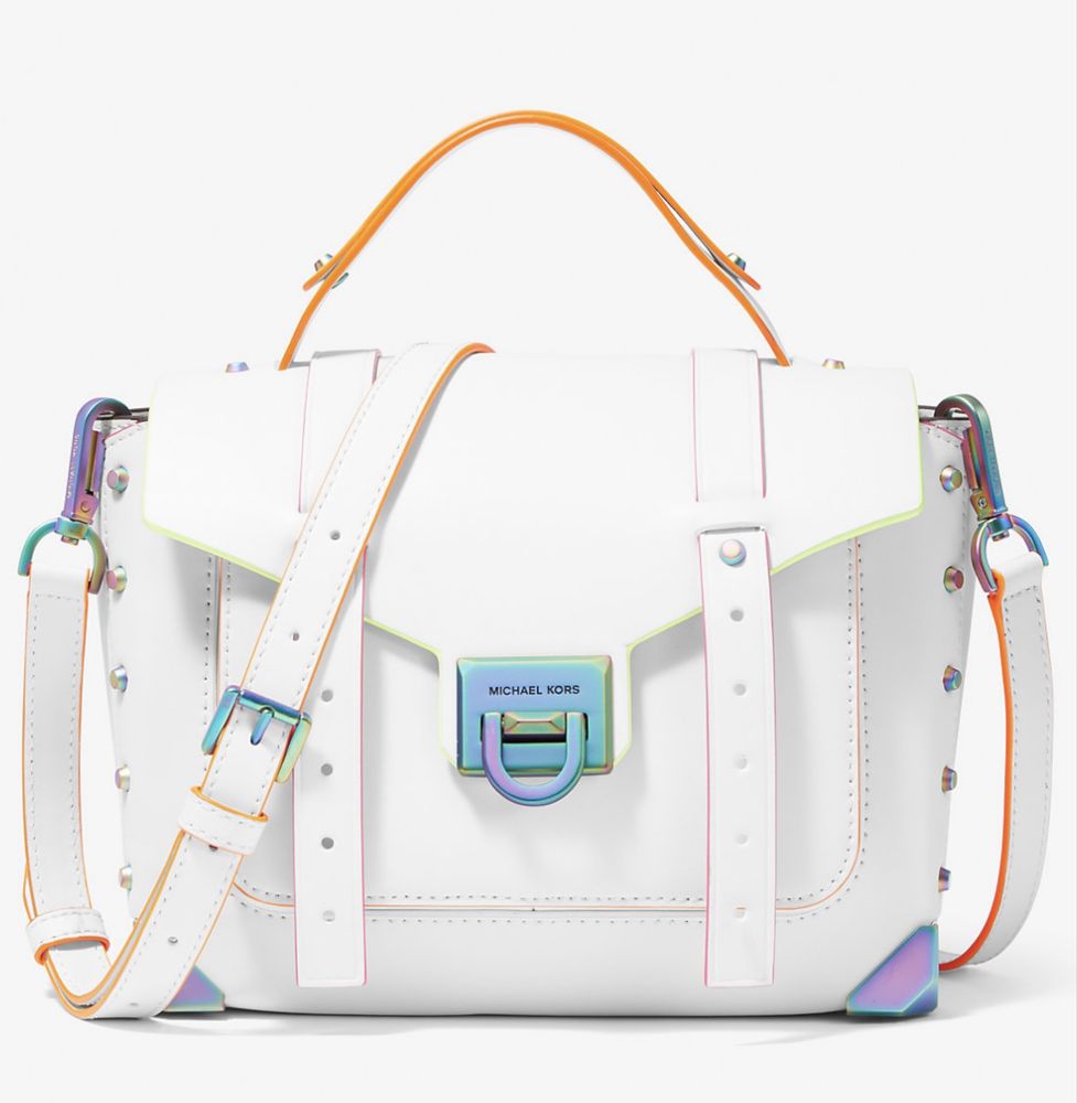 Шкіряна сумка Manhattan Medium Michael Kors в наявності