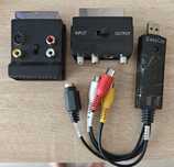 Nagrywarka Obrazu Dźwięk Adapter do zgrywania VHS GRABBER USB VIDEO