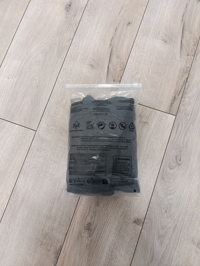 Dresy damskie spodnie dresowe szare Shein XS wysoka talia high waist
