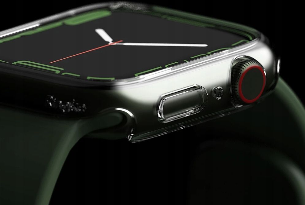 Silikonowe 2X Etui Case Do Apple Watch 7 41 Mm