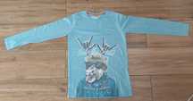 T-shirt, koszulka z długim rękawem r. 152 | Rebel by Primark