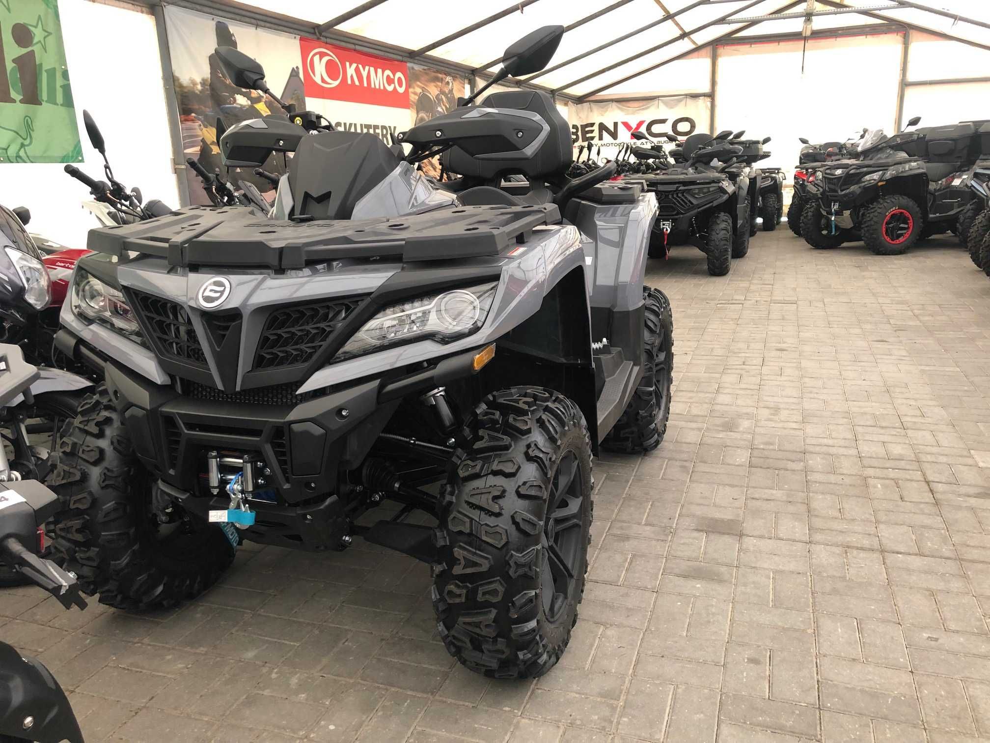 Quad CF MOTO 850 Grey SUPER PROMOCJA pług / kufer Najlepsza cena