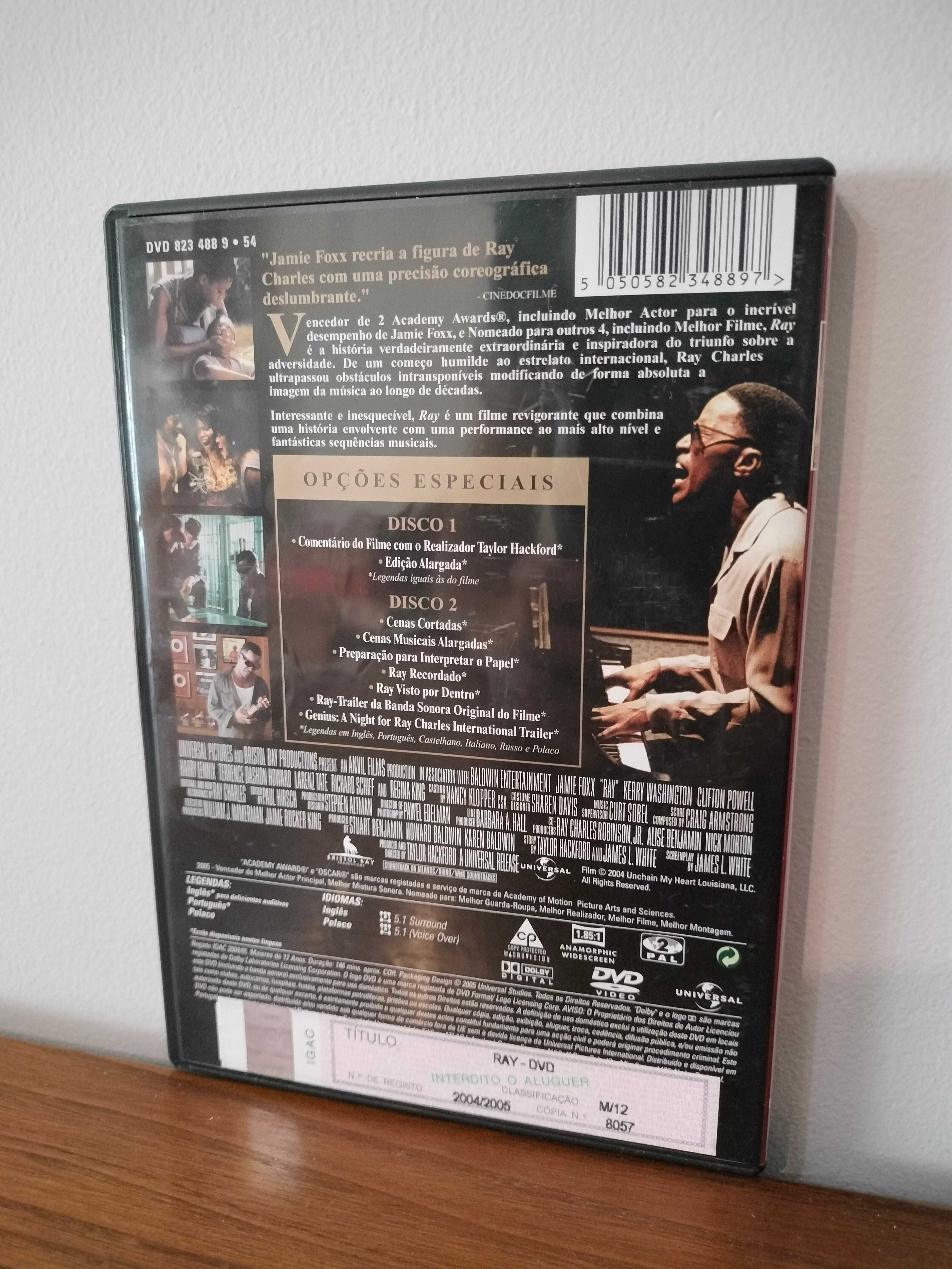 Filme DVD: Ray - Taylor Hackford