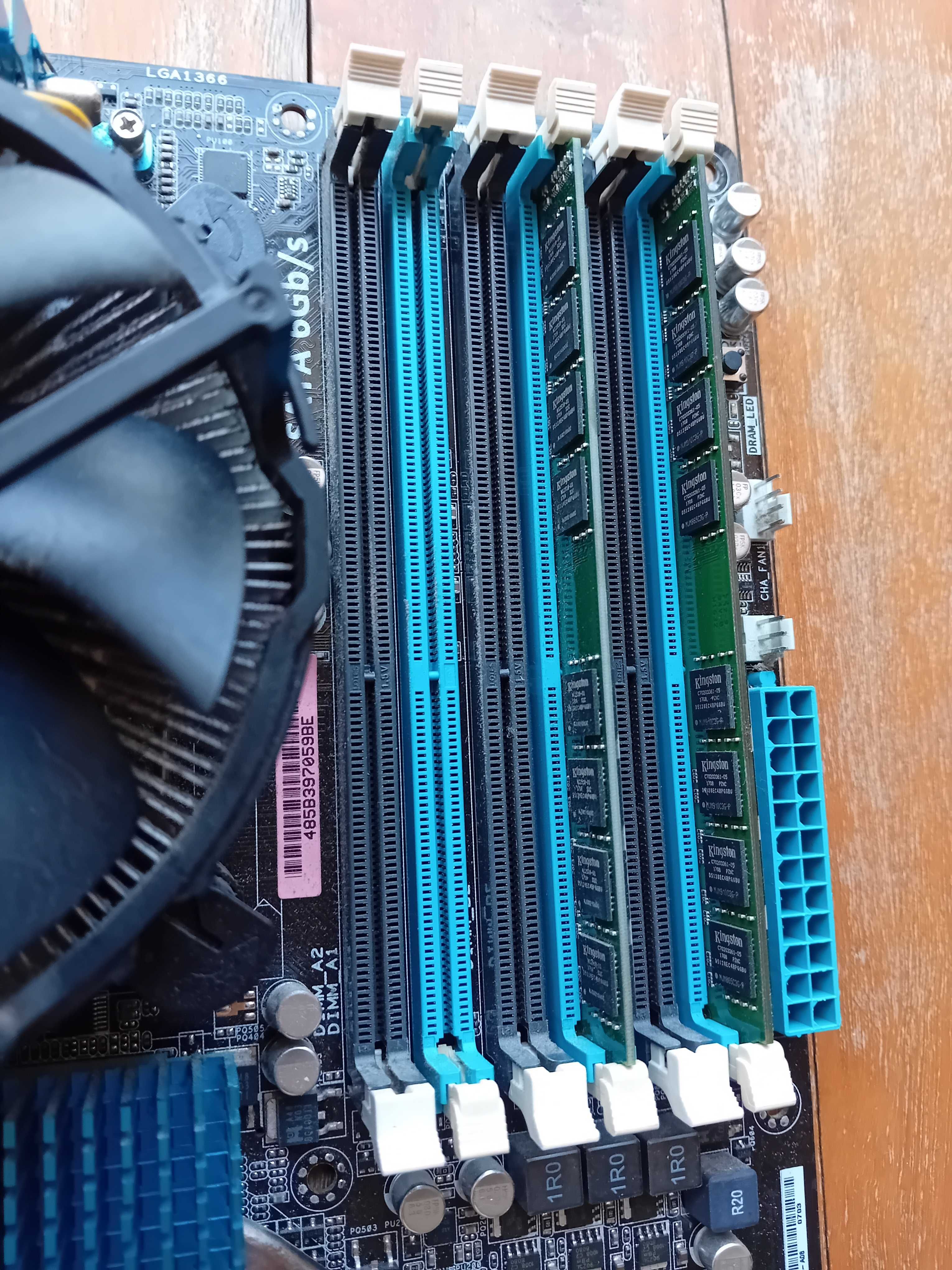 Conjunto Motherboard + Processador + Cooler + Ram 16 GB