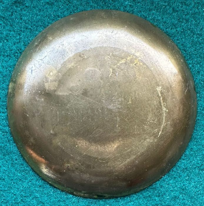 Cinzeiro em bronze antiga Alemanha RDA,