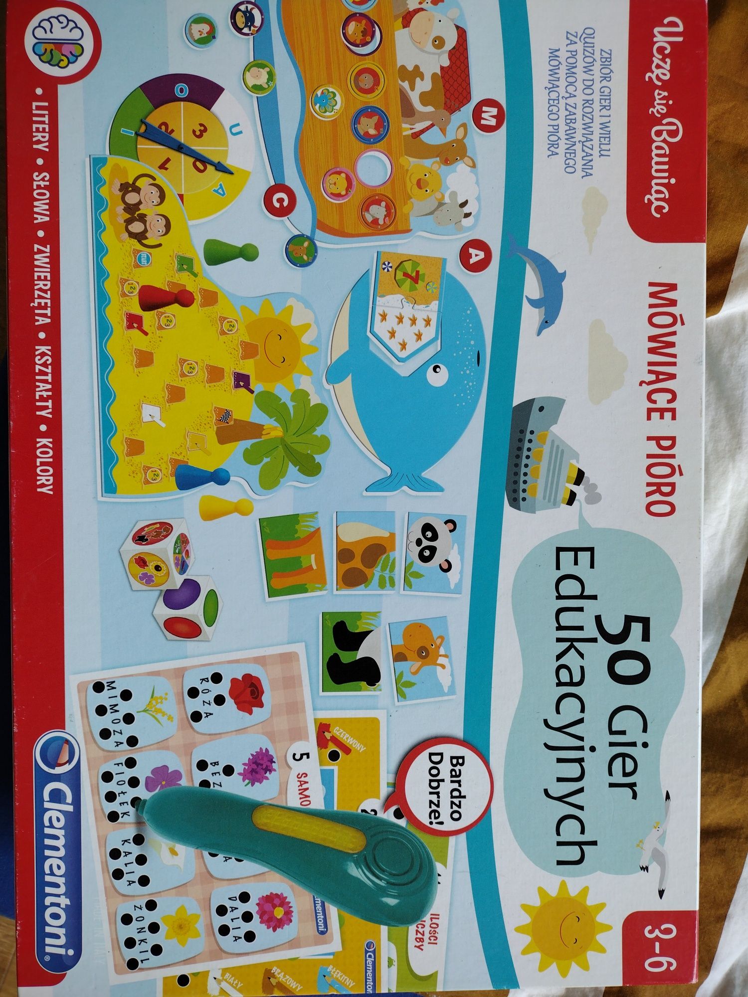 Mówiące pióro gra edukacyjna