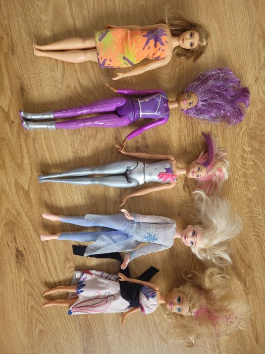 Zestaw 5 lalek do zabawy