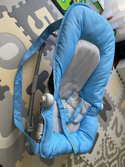 Espreguiçadeira de bebé azul - Quase sem uso