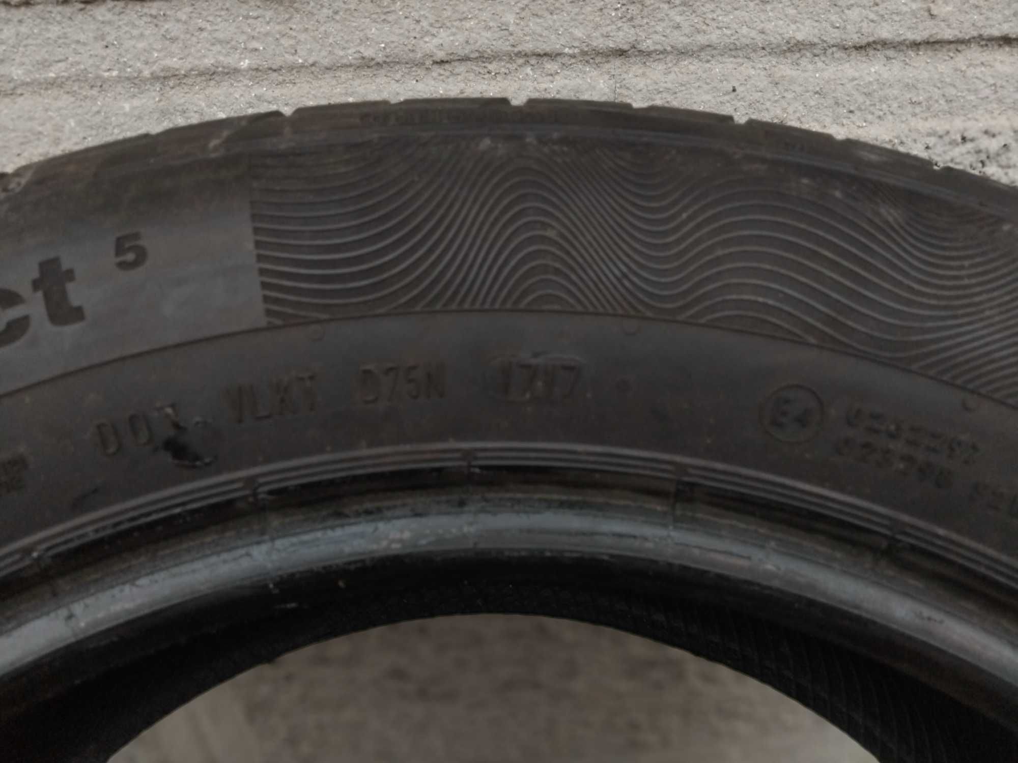 4 шини Continental ContiPremiumContact 5 215/60 R17 96H 6.6-6.4мм