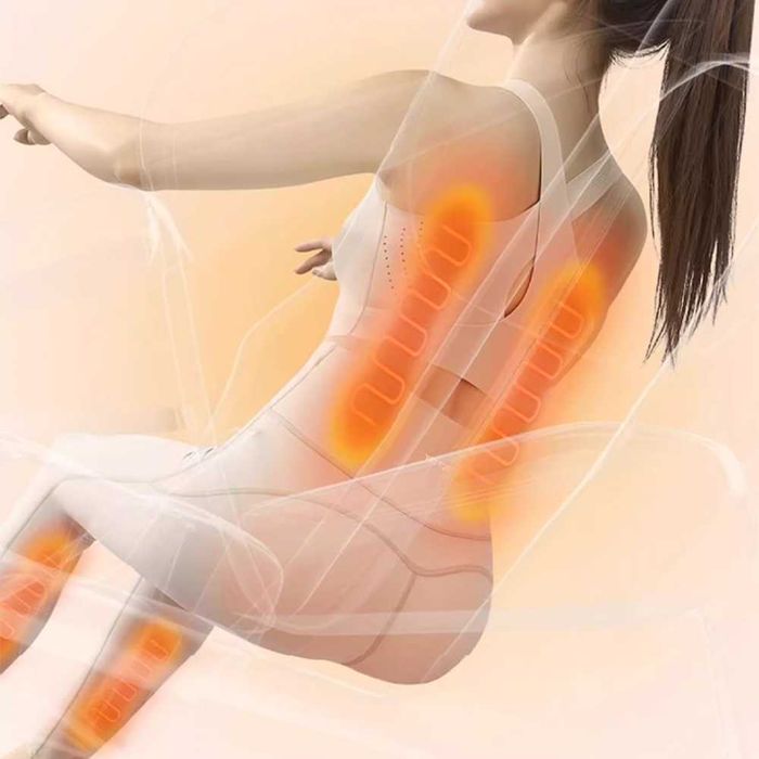 Fotel masujący Gravity Shiatsu do masażu ciała pilot w języku polskim