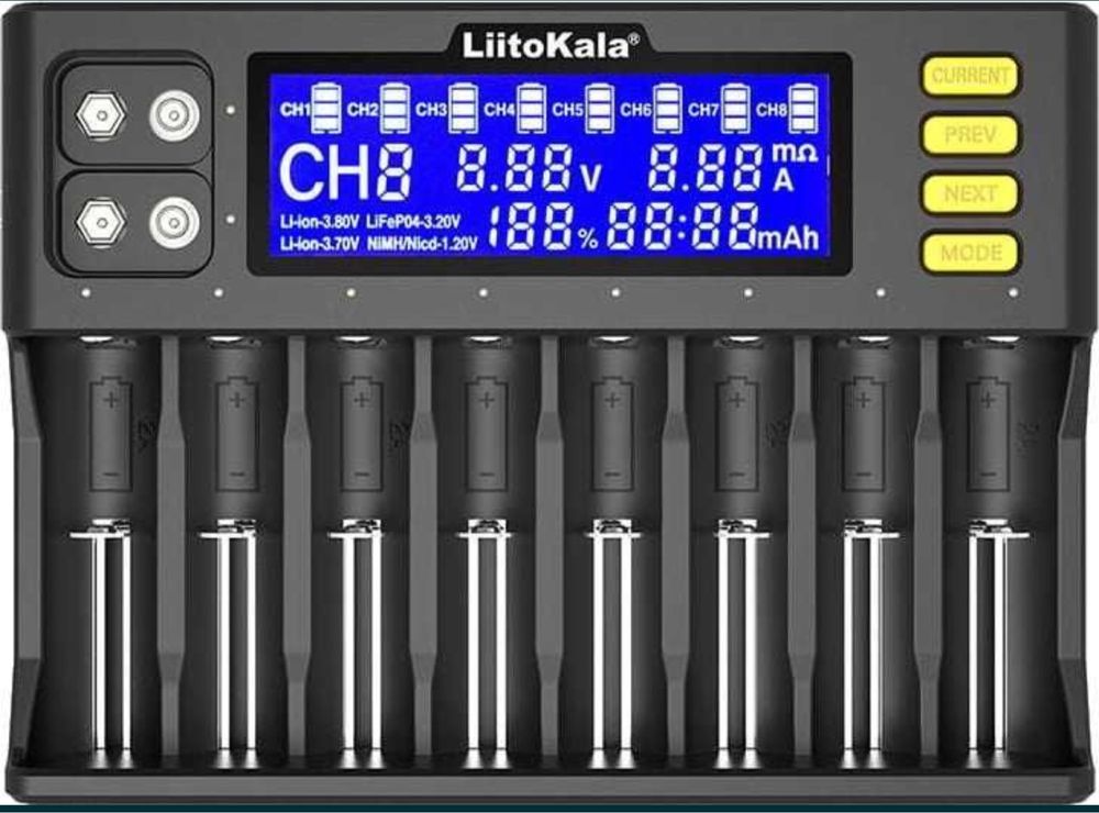 Универсальное зарядное устройство LiitoKala Lii-S8. Оригинал