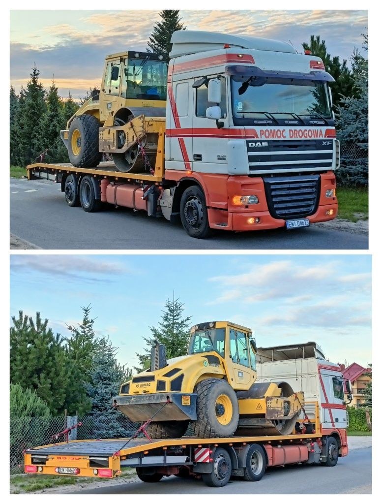 Transport 13Ton 8.5Metra Maszyny Budowlane i Przemysłowe POMOC DROGOWA