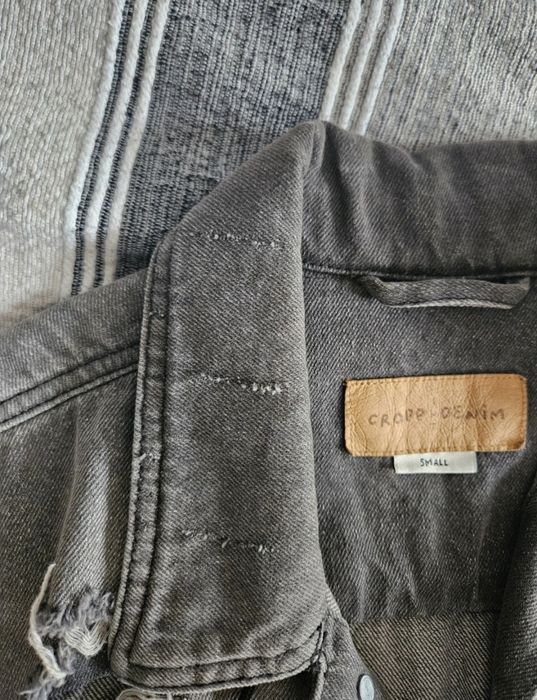 Kurtka jeansowa katana swag rap drip streetwear y2k alternative retro