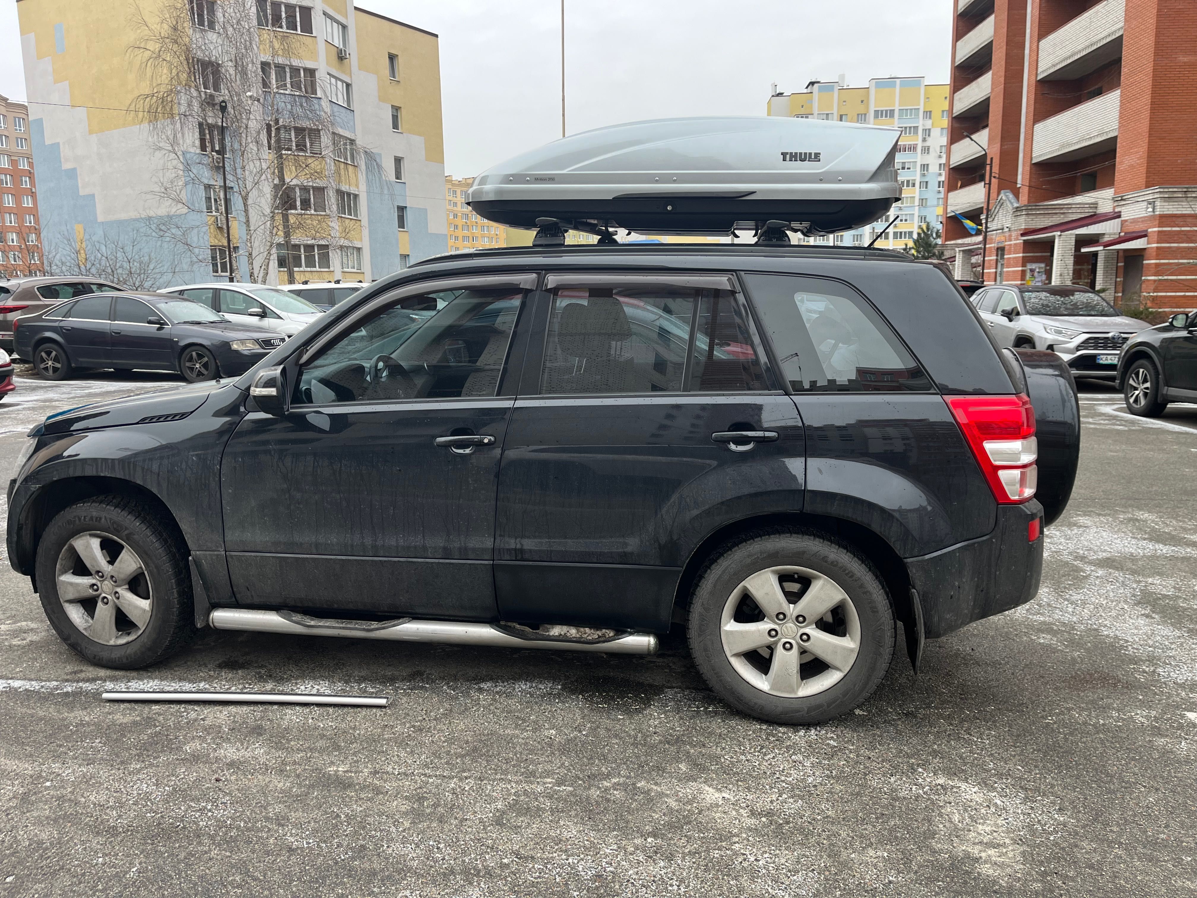 поперечини Suzuki багажник рейлинги Thule