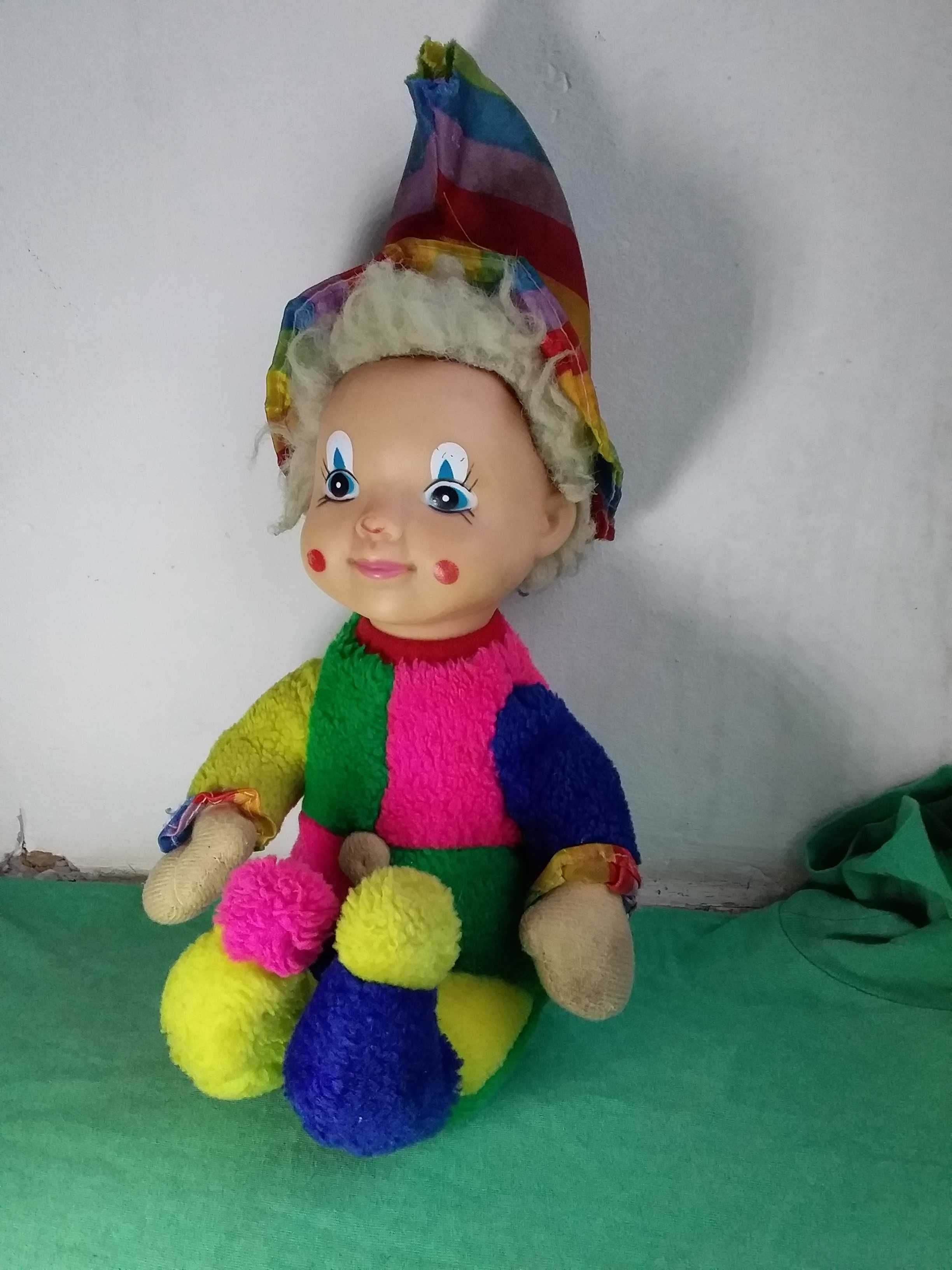 Кукла  "Клоун" советского периода