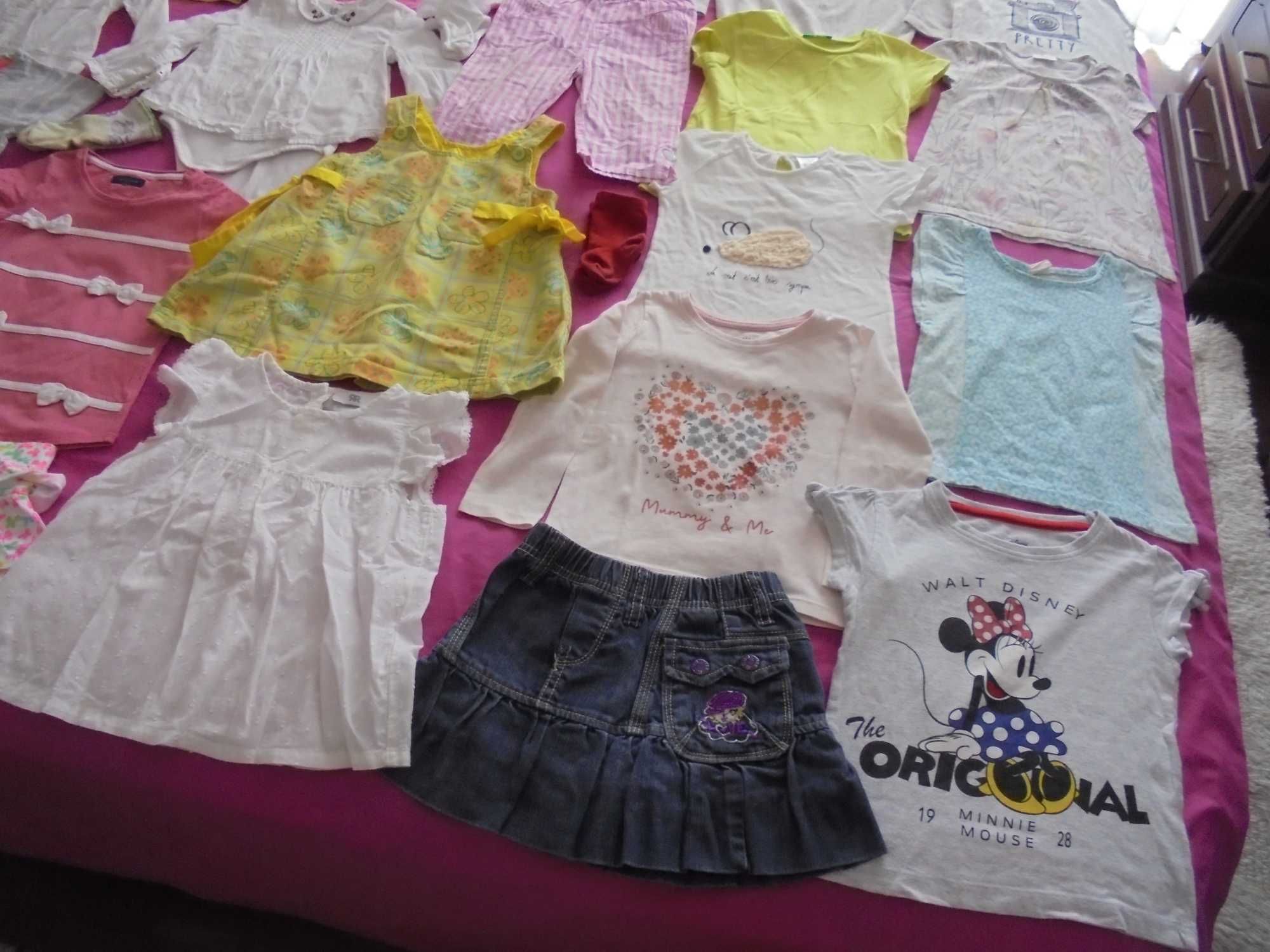 lote de roupa de menina o panda