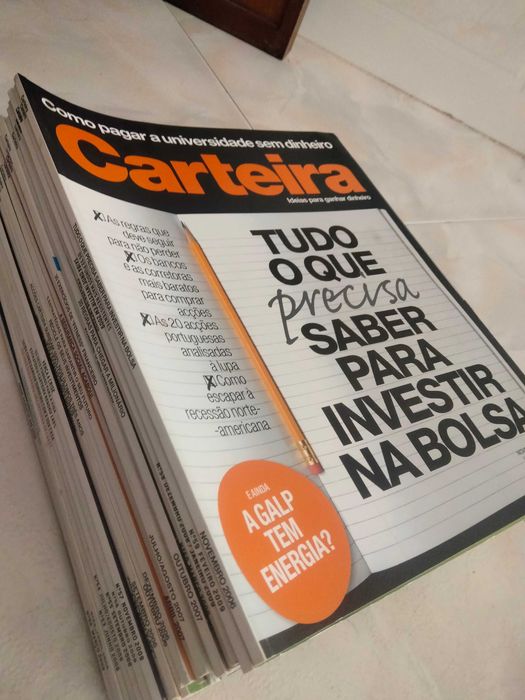 24 revistas 'Carteira' entre 2006 e 2009