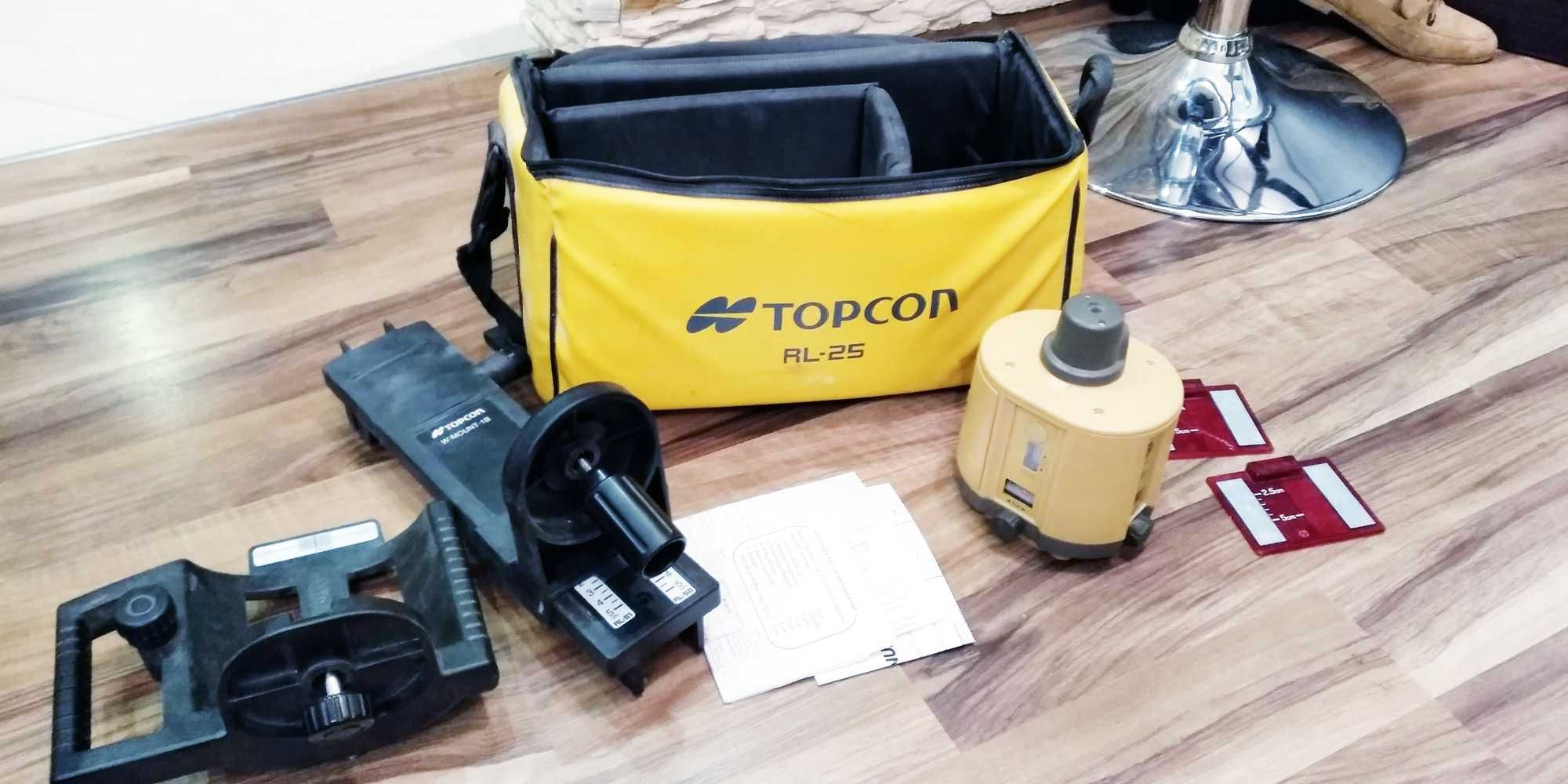 TOPCON RL-25 professional niwelator rotacyjny laserowy