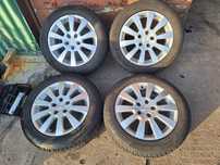 Alufelgi 5x112 16 Audi A4 A6 Mercedes Seat Skoda VW Passat B5 B6 Koła