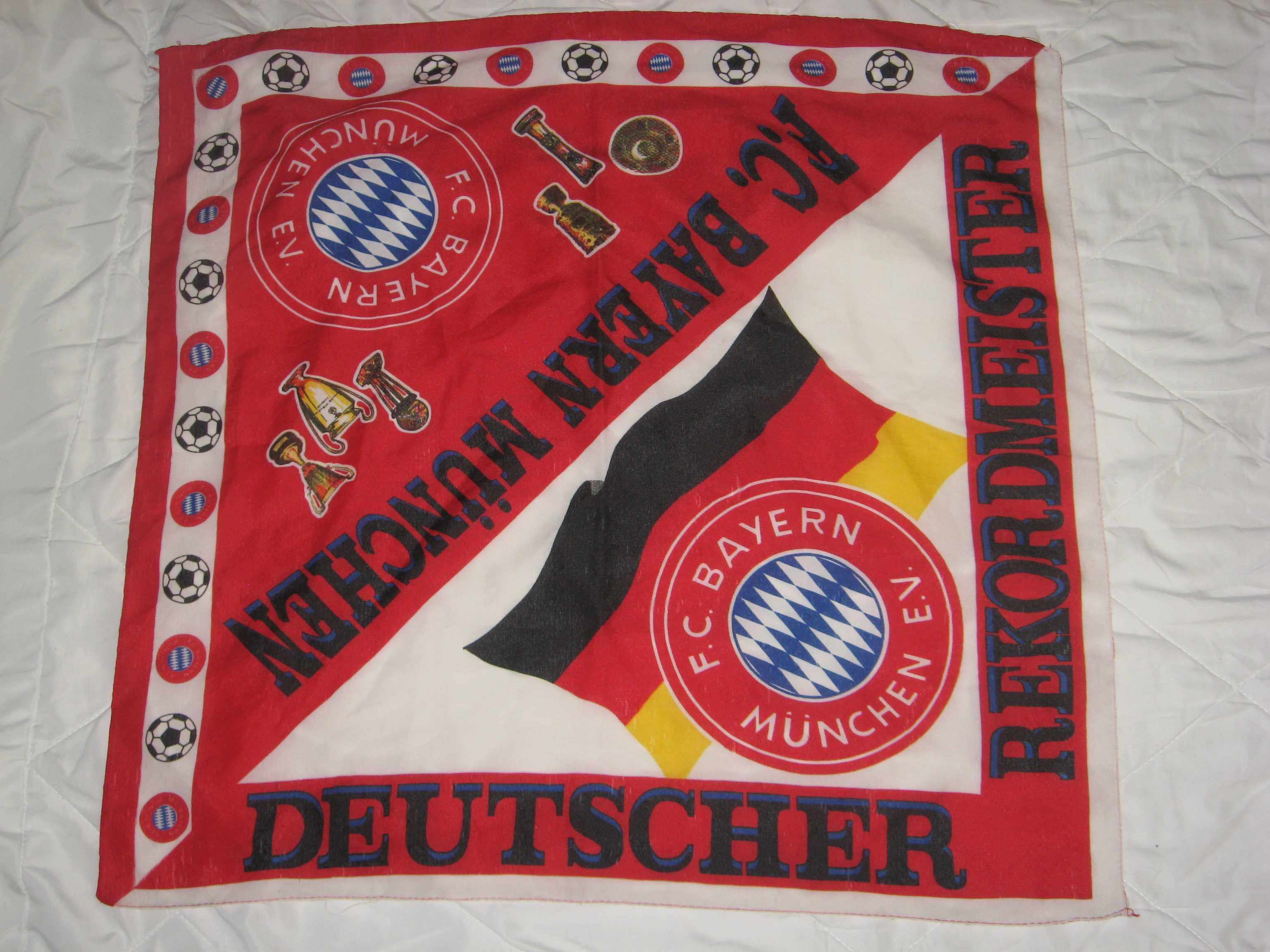 chusta Bayern Monachium Munchen FC EV piłka nożna futbol Niemcy