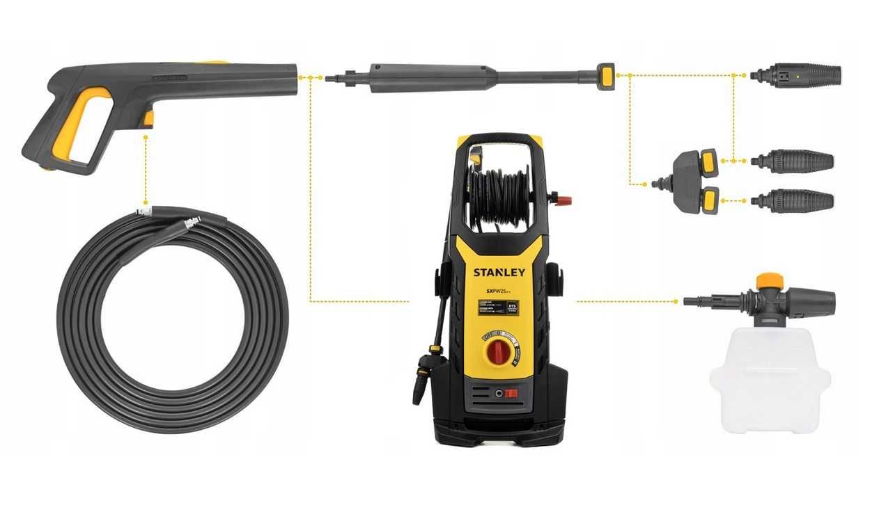 Myjka ciśnieniowa Stanley  2500W 150bar    S-090