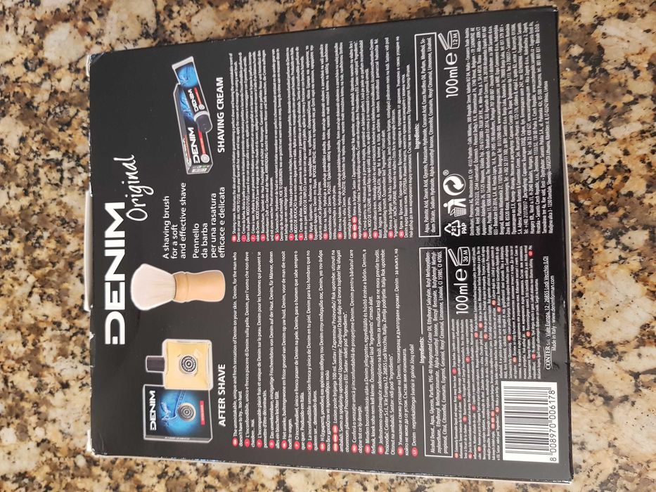 Kit Denim Barba Novo