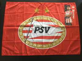 Futebol - Bandeira e Postal do PSV Eindhoven