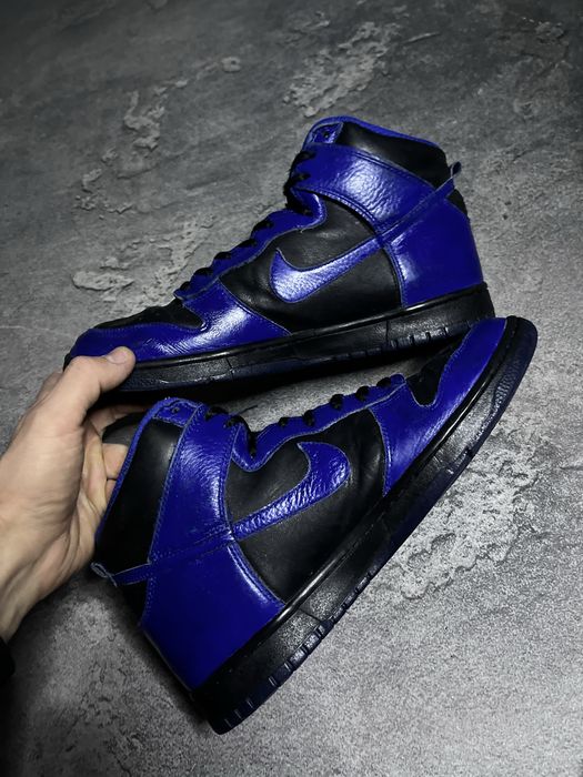Кросівки NIKE DUNK HIGH “BLACK OLD ROYAL” 44 28 кроссовки найк данк