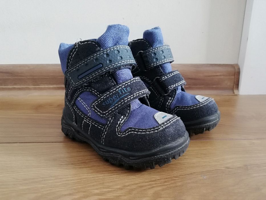 Buty zimowe śniegowce Superfit Husky z Gore-Tex, r. 21, jak nowe!