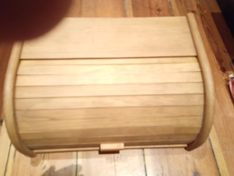 Pojemnik na chleb drewniany