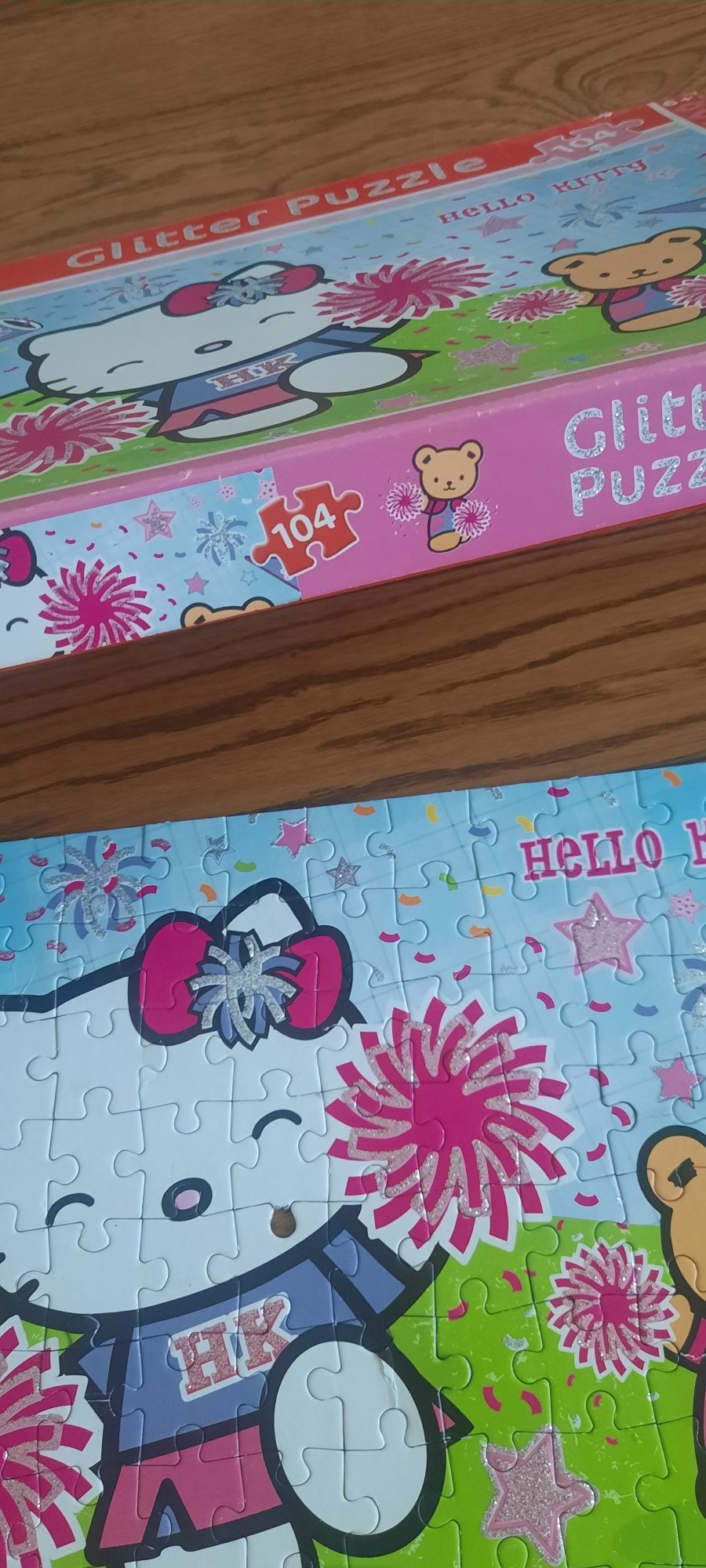 Puzzle 6 lat 104 elementy Hello Kitty