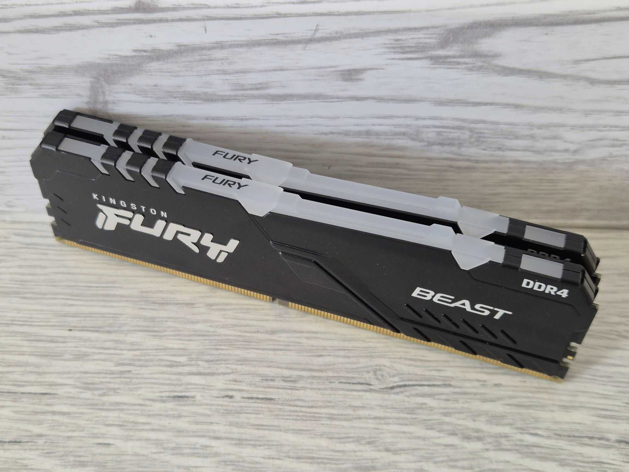 пам'ять DDR4 32GB Kit (2x16) 3600MHz Kingston FURY RGB. Trade-in