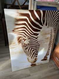 Obraz zebra  112x86