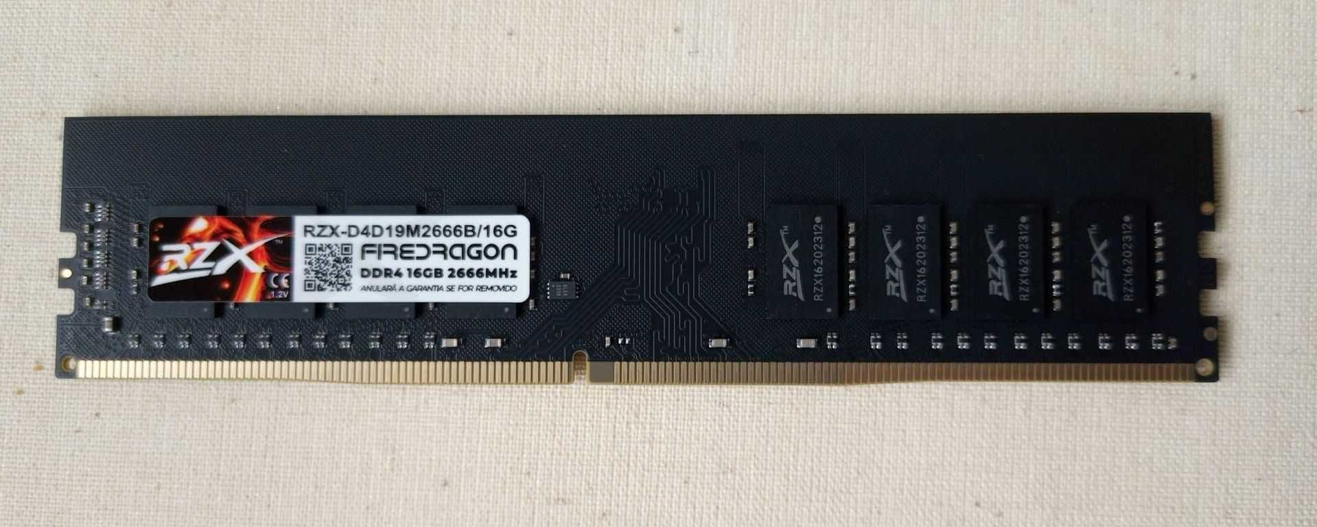 Оперативная память для ПК RZX DIMM DDR4 16 GB 2666 MHz