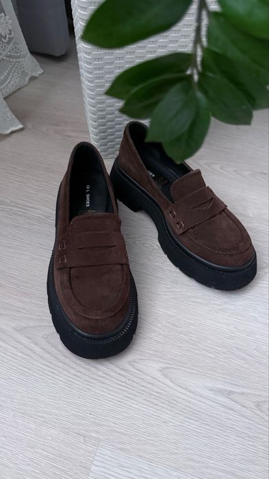 Лофери шоколад коричневі