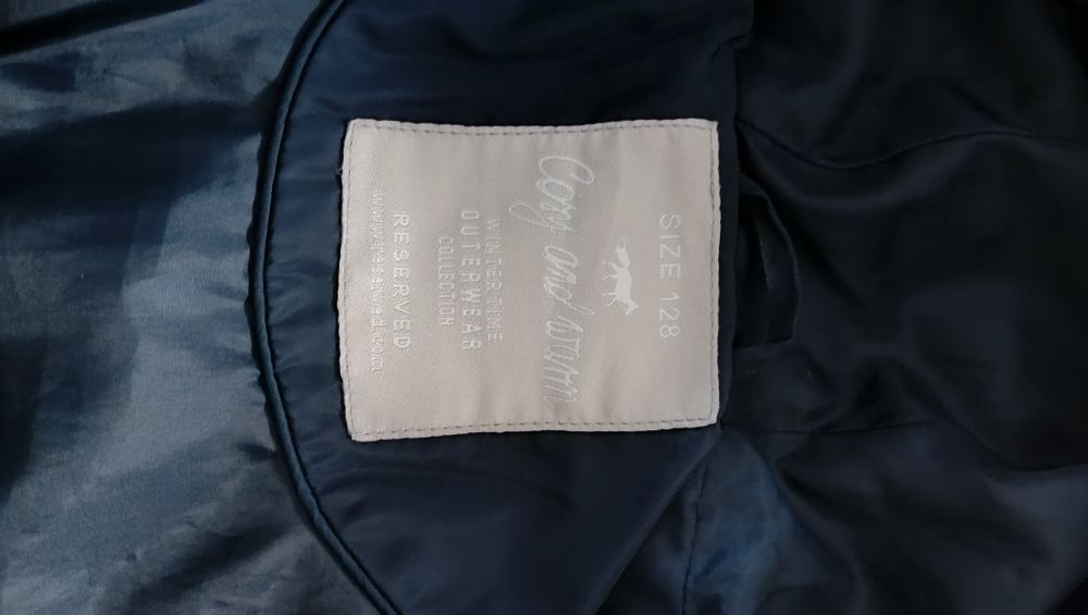 Kurtka, płaszczyk dla dziewczynki 128