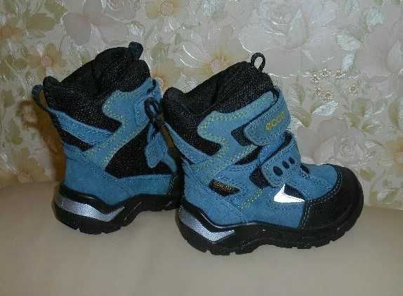 Ессо Gore Tex, р.22 (ст.14 см) ботинки зимние