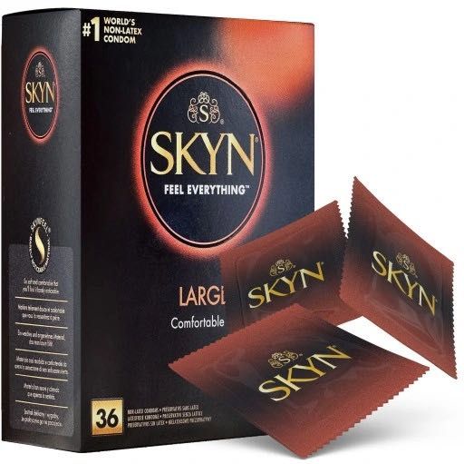 Безлатексні Skyn Large - великого розміру, 36 шт пачка