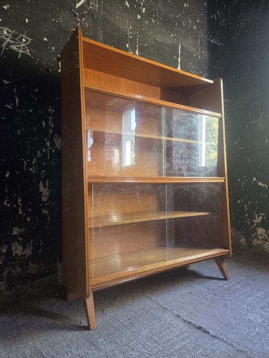 Biblioteczka witryna Tatra Frantisek Jirak Czechosłowacja vintage prl