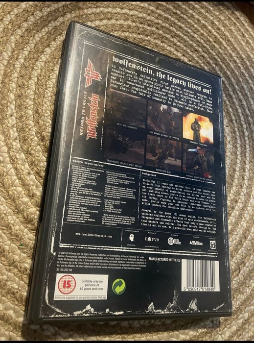 Return to Castle Wolfenstein. PC Komplet