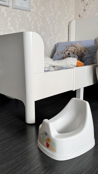 Горщик горшок дітячий chicco білий