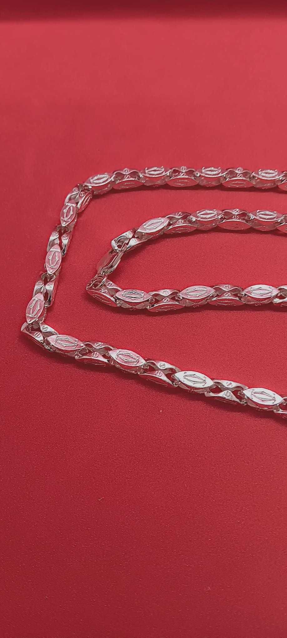 łańcuszek  Cartier-pl Ag.925  dostępny 67,5g.
