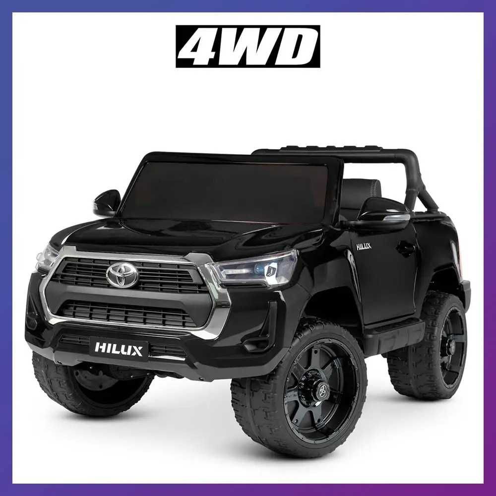 Дитячий електромобіль  Джип Toyota Hilux M 4919 на пульті р у