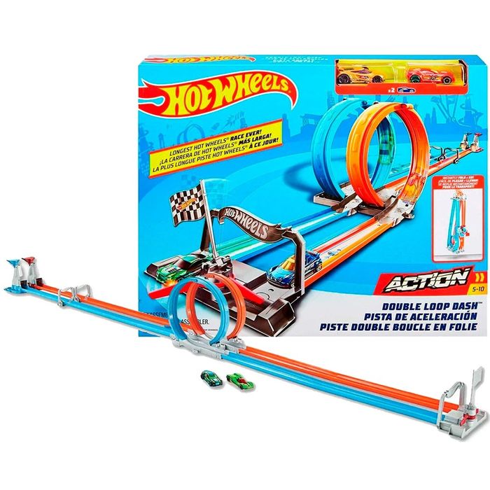 Трек Hot Wheels Подвійна петля GFH85