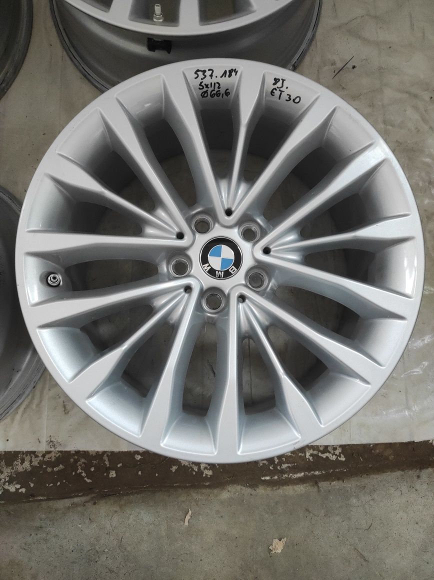 537 Felgi aluminiowe ORYGINAŁ BMW R 18 5x112 Bardzo Ładne CZUJNIKI