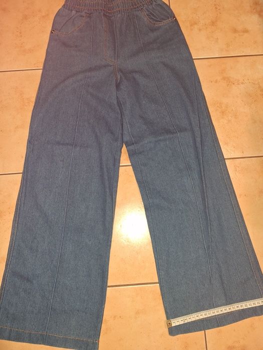 Синій джинси палаццо