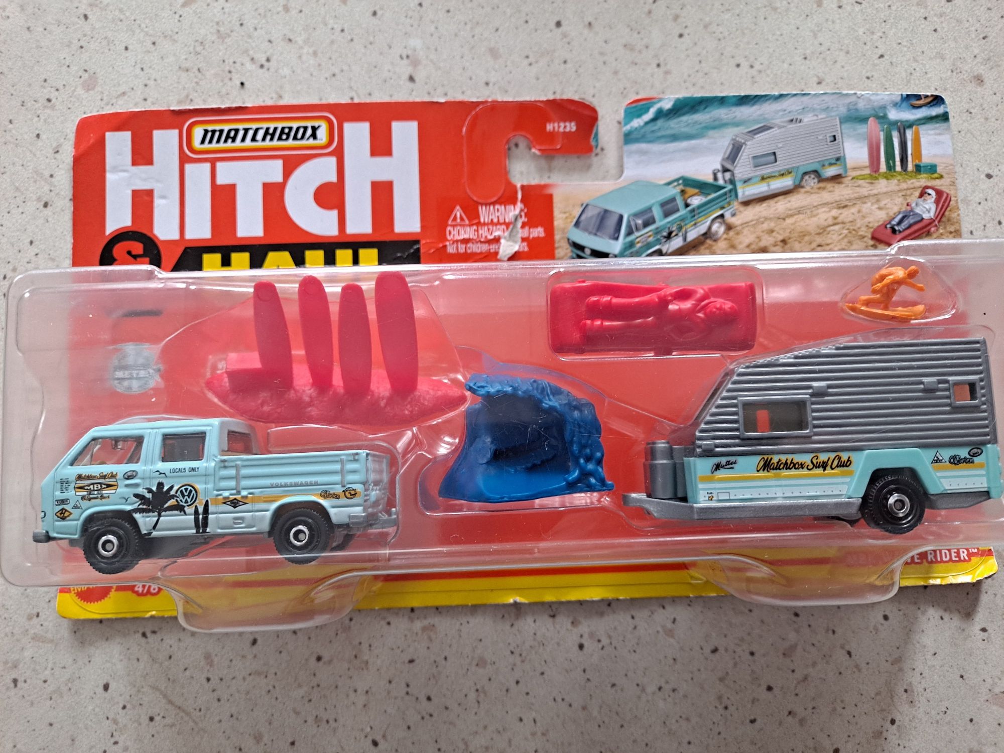 Matchbox - Hitch & Haul Volkswagen Transporter