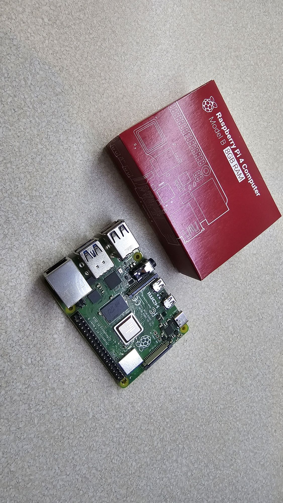 Оригінальна Raspberry Pi 4 8Gb Model B (не Китай!)