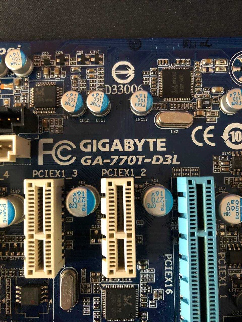 Материнская плата Gigabyte GA-770T-D3L AM3