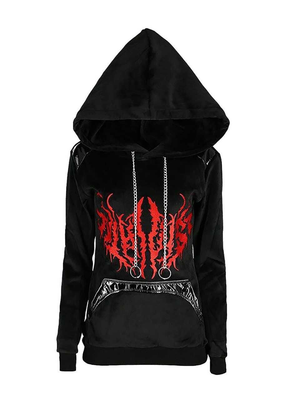 Bluza RESTYLE nihilist goth witch alternative killstar dollskill